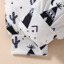 Load image into Gallery viewer, Baby LITTLE BROTHER Graphic Bodysuit and Printed Joggers Set