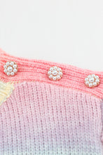 Load image into Gallery viewer, Gradient Stripes Bishop Sleeve Sweater