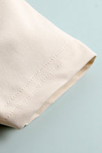 Load image into Gallery viewer, Baby Round Neck Tee and Plaid Overalls Set