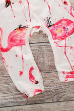 Load image into Gallery viewer, Baby Animal Print Round Neck Jumpsuit