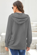 Load image into Gallery viewer, Long Sleeve Tunic Hoodie