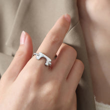 Load image into Gallery viewer, 18K Gold-Plated Irregular Open Ring
