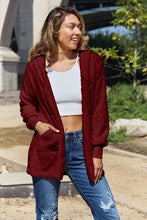 Load image into Gallery viewer, Teddy Hooded Jacket with Pockets