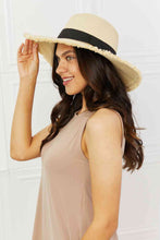 Load image into Gallery viewer, Fame Time For The Sun Straw Hat