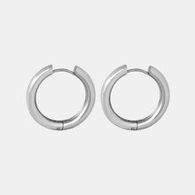 Load image into Gallery viewer, 18K Gold-Plated Huggie Earrings