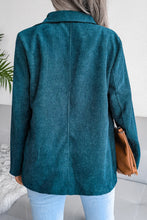 Load image into Gallery viewer, Corduroy Double-Breasted Blazer