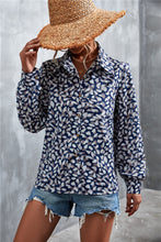 Load image into Gallery viewer, Printed Button Down Long Sleeve Shirt
