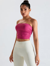 Load image into Gallery viewer, Ribbed Active Bandeau Top