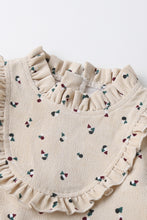 Load image into Gallery viewer, Girls Ruffle Collar Long Sleeve Dress