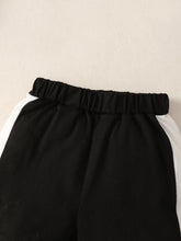 Load image into Gallery viewer, Boys Letter Graphic T-Shirt and Shorts Set