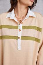 Load image into Gallery viewer, Half Button Handkerchief Hem Dress