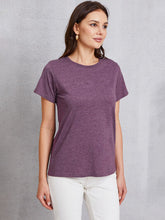Load image into Gallery viewer, Round Neck Short Sleeve T-Shirt
