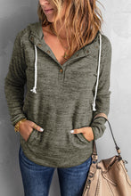 Load image into Gallery viewer, Hooded Long Sleeve Top