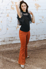 Load image into Gallery viewer, Glitter Spliced Mesh Mock Neck Top
