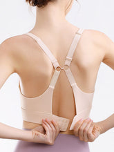 Load image into Gallery viewer, Scoop Neck Wide Strap Active Bra