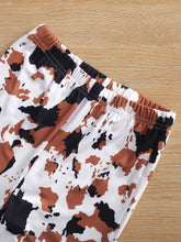 Load image into Gallery viewer, Girls Graphic T-Shirt and Floral Pants Set