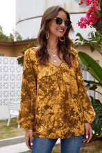 Load image into Gallery viewer, Tie-Dye Long Sleeve Blouse
