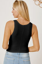 Load image into Gallery viewer, Square Neck Wide Strap Tank