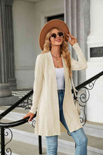 Load image into Gallery viewer, Long Sleeve Open Front Cardigan