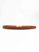 Load image into Gallery viewer, PU Elastic Skinny Belt
