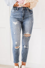 Load image into Gallery viewer, RISEN Melissa High Rise Distressed Skinny Jeans