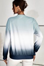 Load image into Gallery viewer, Gradient LOVE Dropped Shoulder Sweatshirt
