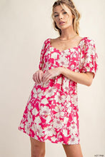 Load image into Gallery viewer, Kori America Floral Short Sleeve Mini Dress