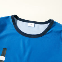 Load image into Gallery viewer, Graphic Striped Short Sleeve Top and Shorts Set