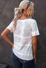 Load image into Gallery viewer, Tie-Dye Henley T-Shirt