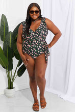Load image into Gallery viewer, Marina West Swim Full Size Float On Ruffle Faux Wrap One-Piece in Floral