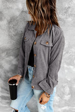 Load image into Gallery viewer, Corduroy Long Sleeve Jacket