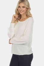 Load image into Gallery viewer, Round Neck Raglan Sleeve Sweater