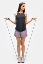 Load image into Gallery viewer, Cut Out Back Sports Tank Top