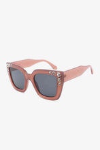 Load image into Gallery viewer, Inlaid Rhinestone Polycarbonate Sunglasses