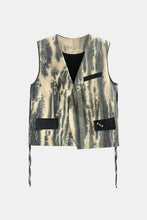 Load image into Gallery viewer, Tie-Dye Open Front Vest