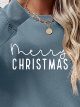 Load image into Gallery viewer, MERRY CHRISTMAS Dropped Shoulder Sweatshirt