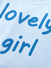 Load image into Gallery viewer, Baby Girl LOVELY GIRL Tee and Tie-Dye Bloomers Set