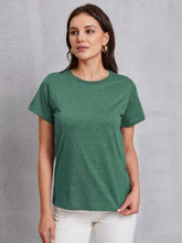 Load image into Gallery viewer, Round Neck Short Sleeve T-Shirt