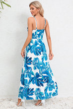 Load image into Gallery viewer, Printed Surplice Maxi Cami Dress