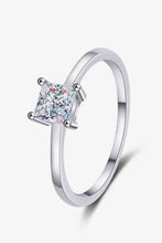 Load image into Gallery viewer, 925 Sterling Silver Moissanite Solitaire Ring