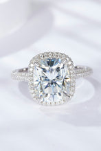 Load image into Gallery viewer, Adored 6 Carat Moissanite Halo Ring
