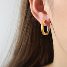 Load image into Gallery viewer, 18K Gold-Plated Huggie Earrings