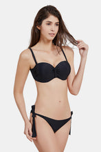 Load image into Gallery viewer, Lace-Up Gathered Detail Bikini Set