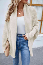 Load image into Gallery viewer, Open Front Long Sleeve Cardigan