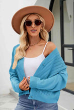 Load image into Gallery viewer, V-Neck Button Down Cardigan