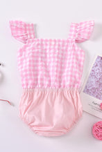 Load image into Gallery viewer, Baby Plaid Cat Graphic Bodysuit