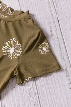 Load image into Gallery viewer, Girls Dandelion Print Round Neck Tee