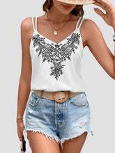 Load image into Gallery viewer, V-Neck Printed Sleeveless Cami