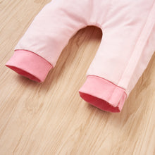 Load image into Gallery viewer, Baby Girl I HEART Raglan Sleeve Hooded Jumpsuit