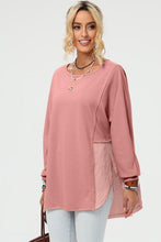 Load image into Gallery viewer, Curved Hem Dolman Sleeve Top